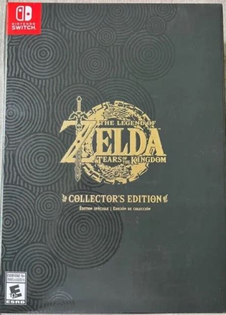 Sealed Legend Of Zelda Tears Of The Kingdom Collectors Edition