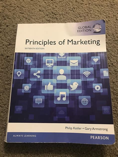 Principles Of Marketing Global Edition Amazon Co Uk Kotler Philip