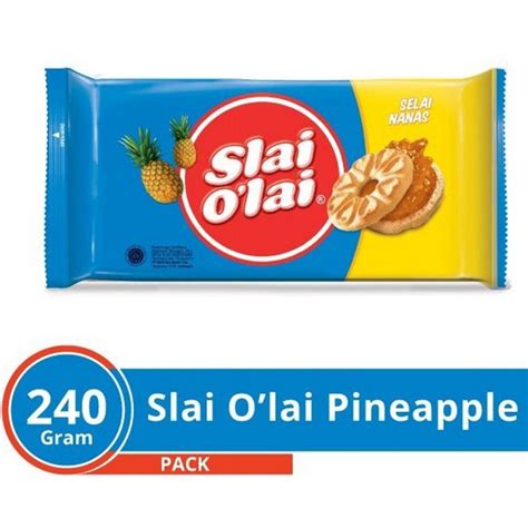 Jual Roma Slai Olai Pineapple 240gr Shopee Indonesia