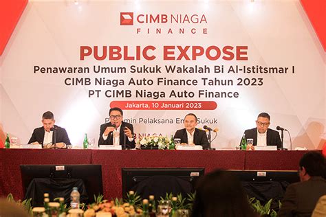 CIMB Niaga Auto Finance Terbitkan Sukuk Senilai Rp1 Triliun