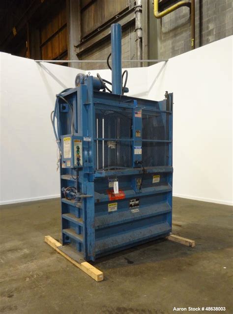 Used Marathon Vertical Baler Model V 6030 Carb