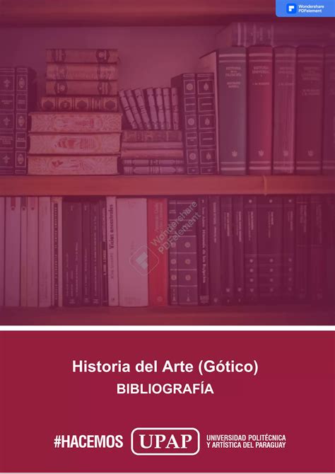 BIBLIOGRAFÍA HISTORIA DEL ARTE GÓTICO pdf