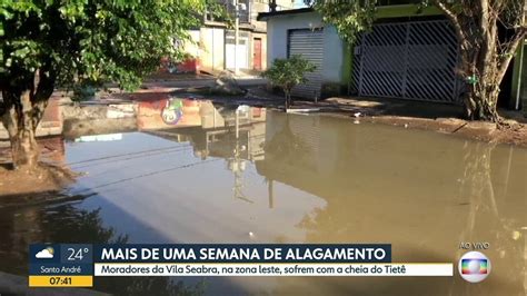 V Deo Ruas Da Vila Seabra Est O Alagadas H Mais De Uma Semana Bom