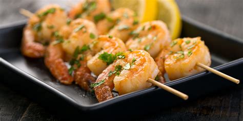 Recette Brochettes De Gambas Au Citron Et L Ail Facile Mes Recettes