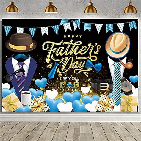 Amazon Mehofond X Ft Happy Father S Day Backdrop Blue Necktie I