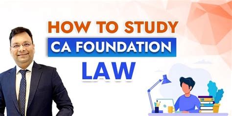 How To Study CA Foundation Law