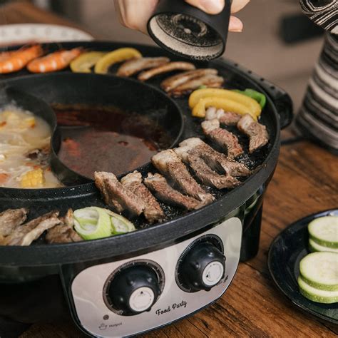 Food Party 2 In 1 Electric Smokeless Grill And Hot Pot Classic One For Sale Phoenix AZ