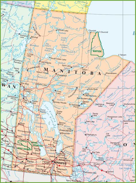 Manitoba Highways Map | Gadgets 2018