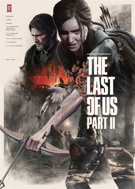 The Last Of Us Part Ii Movie Gloss Poster 17 X 24 Inches Etsy