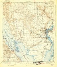 Old Historical Maps Of Milton FL Pastmaps