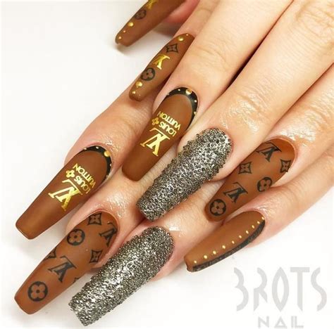 Most Epic Nail Art Ideas Ever For Coffin Shaped Nails Gucci Nails