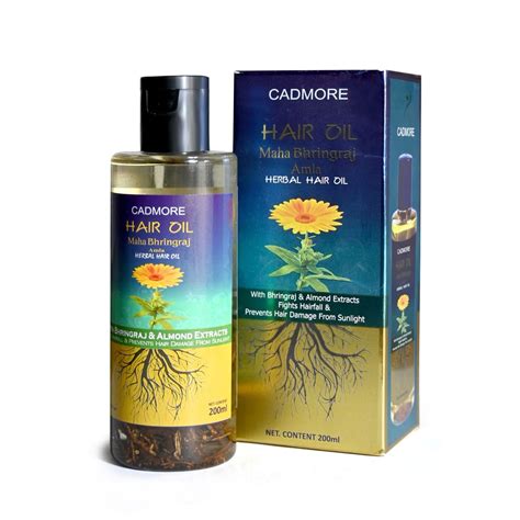 Buy Cadmore Mahabhringraj And Amla Herbal Hair Oil 200ml Online At Low