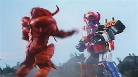 Mighty Morphin Power Rangers To Flea Or Not To Flee Megazord Fight