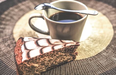 Schwarz Kuchen Kaffee Kostenloses Foto Auf Pixabay Pixabay