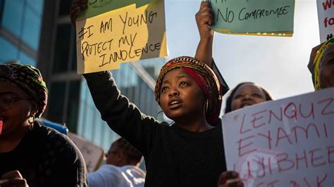 Ending Gender Based Violence In South Africa One March At A Time Ford Foundation