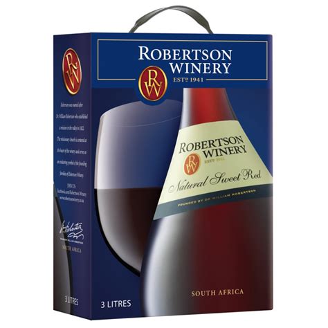 Robertson Winery Natural Sweet Red 3lt