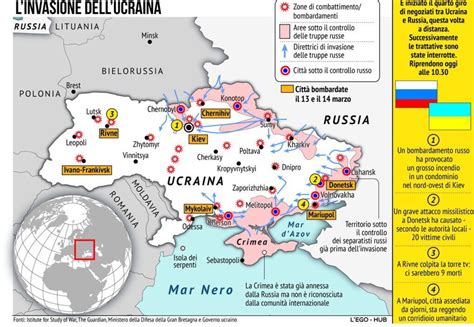 Guerra In Ucraina La Situazione Sul Campo E Le Zone In Mano Ai Russi