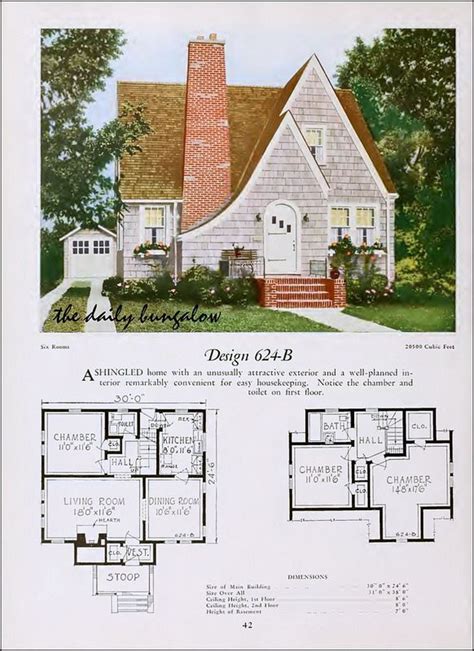 Old English Cottage Style House Plans English Cottage Vintage House