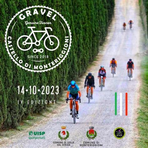 TORNA L ATTESA CICLOTURISTICA GRAVEL CASTELLO DI MONTERIGGIONI