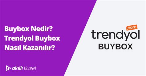 Buybox Nedir Trendyol Buybox Nasıl Kazanılır E Ticaret Sitesi E