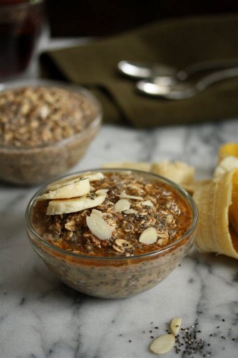 Gluten Free Almond Butter Overnight Oats Feed Me Phoebe