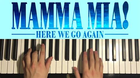 ABBA Mamma Mia Piano Tutorial Lesson YouTube