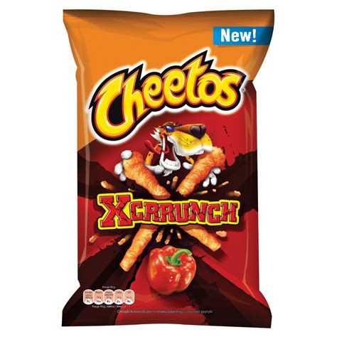 Cheetos Xcrrunch Chrupki Kukurydziane O Smaku Pikantnej Czerwonej