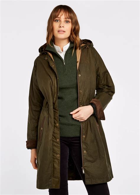 Parental Love Free Shipping On Dubarry Ballyvaughan Wax Coat Pine