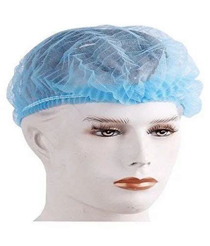 Blue Disposable Non Woven Bouffant Cap At Rs Piece In Delhi Id