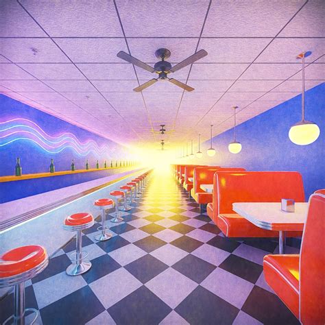 Light At The End Of The Diner Oc Rimaginaryinteriors