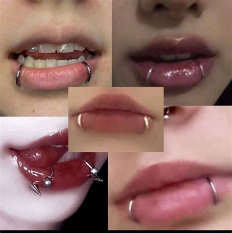 Pin By Grey On Meric Auclair In Lip Piercing Piercings Facial