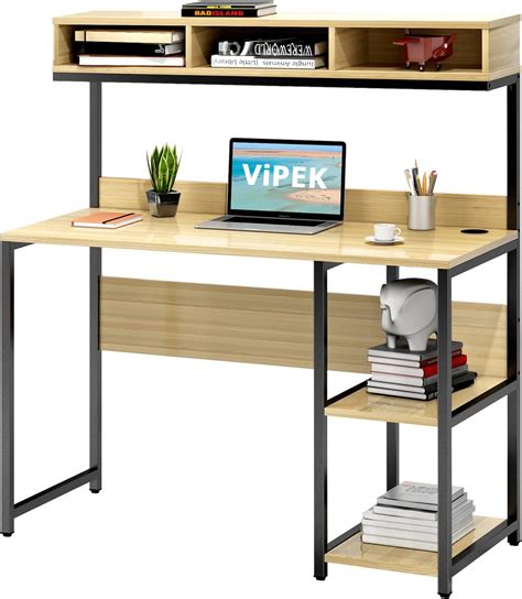 Amazon Vipek Computer Desk Inch Study Writing Desk Pc Laptop