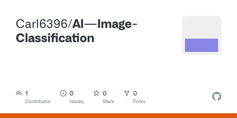GitHub - Carl6396/AI---Image-Classification
