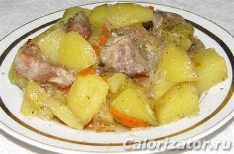 Соус с мясом и картофелем - калорийность, состав, описание - Calorizator.ru