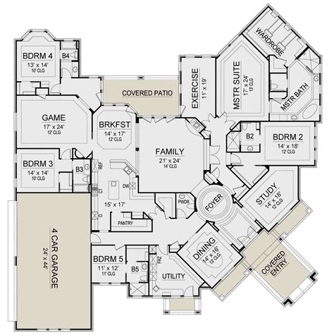 6 bedroom house plans – Artofit