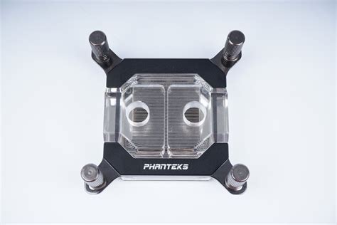 Phanteks GLACIER C350I CPU水冷頭開箱測試 散熱銅底用料扎實 RGB燈效點亮核心 XFastest News