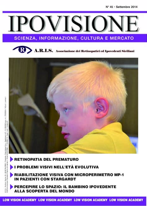 PDF RETINOPATIA DEL PREMATURO Ipovisione La Retinopatia Del