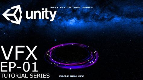 Unity Vfx Tutorial Series 1 Circle Spin Vfx Youtube