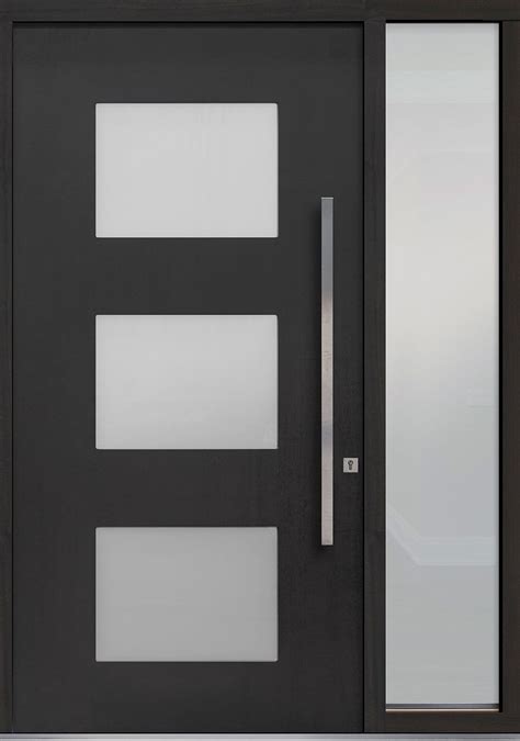 Custom Pivot Front Door Modern Euro Technology Single Sl Gd Pvt