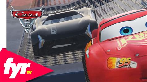 Cars 3: Lightning McQueen vs Jackson Storm EPIC Stunt Race - YouTube