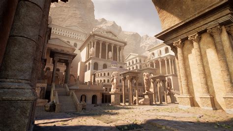 Artstation Roman Environment