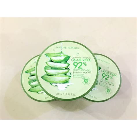 Jual Bpom Nature Republic Aloe Vera Aloevera Soothing Moisture Gel