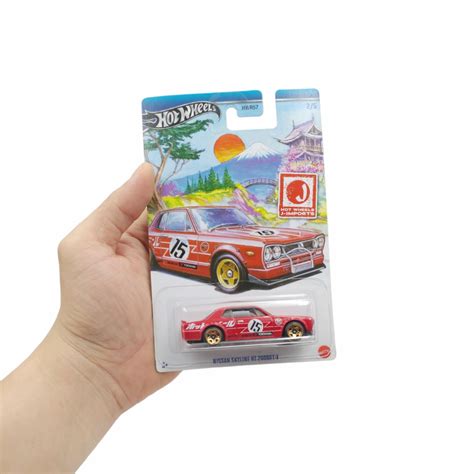 Đồ Chơi Mô Hình Siêu Xe Thể Thao Hot Wheels HRT01 HWR57 Nissan Skyline HT 2000GT X