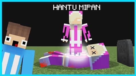 MIPAN ZUZUZU MATI DAN MENJADI HANTU BAIK DI MINECRAFT MENOLONG