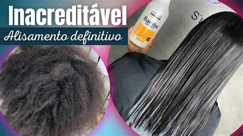 ALISANDO CABELO EXTREMAMENTE AFRO ESCOVA PROGRESSIVA DEFINITIVA