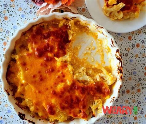 Creamy Cauliflower Au Gratin Baked Easy Video Recipe