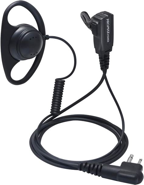 Promaxpower 2 Pin Radio Earpiece Compatible With Motorola Cp040 Dp1400