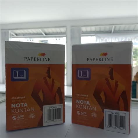 Jual Buku Nota Kontan Paperline Ply Kecil Lbr Shopee Indonesia