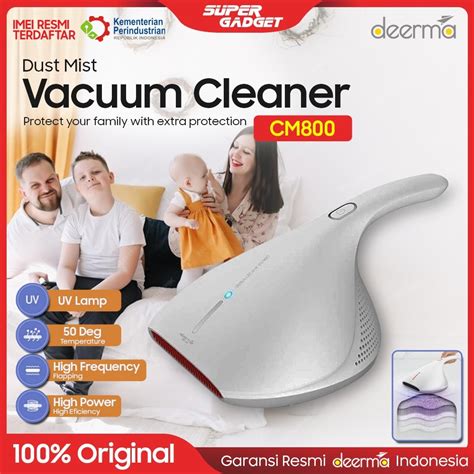 Jual Deerma Dust Mite Vacuum Cleaner Cm Uv C Lamp Penyedot Debu