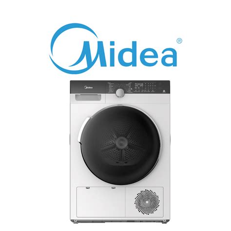 Midea Mdk888hp White 8kg Front Load Heat Pump Dryer Asia Excel